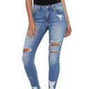 KanCan USA KanCan Sharon-Calyer Mid-Rise Distressed Ripped Skinny Jeans Photo 0