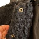 Who What Wear  Black Sherpa Jacket Photo 4