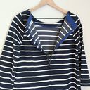 Boden USA Boden Women’s Striped 3/4 Sleeve Midi Dress Blue White Size 10 Photo 6