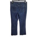 DKNY  Flared Jeans Size 14 Medium Wash Photo 1