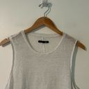 Rag and Bone  Jeans White Linen Michal Muscle Tank Photo 40