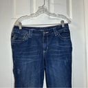 Lane Bryant  Medium/Dark Wash Denim Simply Straight Jeans size 14 petite Photo 3