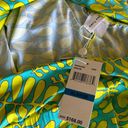 Trina Turk NWT  TRELLIS COVER UP SWIM PANTS, BLUE/GREEN MULTI Photo 5