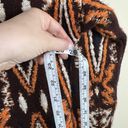 ZARA  Knit Cardigan Womens Size Small Duster Long Aztec Heavy Pockets Boho NEW Photo 9