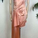 Elliatt  Wanda One Shoulder Dress - Peach Color Photo 0