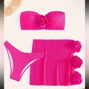 Blossom Pink 3D Rose  Bikini Set Photo 1