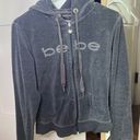 Bebe Vintage Bling Zip Up Hoodie Photo 0