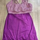 Lululemon  Nouveau Limits Tank Miss Mosaic Peach Fuzz Regal Plum Size 8 Photo 7