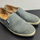 Daisy Hotter  Women's Blue Gray Perforated Slip On Comfort Sneaker Shoe Size 8.5 Photo 0