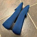 Vintage Blue Vivaia Margot 1.0 Square-Toe Slip On Flats Loafers  EU 38 US 7 7.5 Photo 7