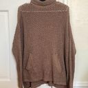 Loft Ann Taylor  Brown Turtleneck Sweater Photo 0