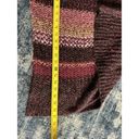 Lane Bryant  Sweater Plus Size 18/20 Multicolor Burgundy Striped Vneck NEW Photo 5