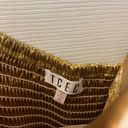 TCEC NWT  Gold Strapless Joy Dress Photo 3