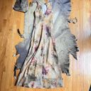 Charlotte Russe  Floral Print Crinkle Textured Maxi Dress Photo 4