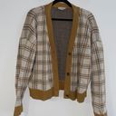 Loft Plaid Cardigan XL Photo 1