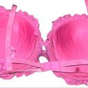 Fruit of the Loom  adorable hot pink lacy bra! Photo 4