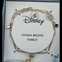 Disney - Lilo & Stitch"Ohana Means Family" Adjustable Bracelet Gold Photo 1