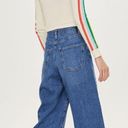 Topshop Light Blue Wide Leg Jeans Photo 1