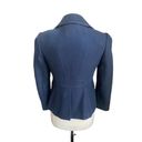 Banana Republic  Pea Coat Women's Small Navy Cropped Petite Photo 6