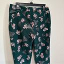 Eliane Rose  Emeral Green Floral Trouser Pants Fall Photo 4