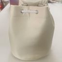 Christian Dior CD  Canvas Drawstring Cinched Beauty Pouch Round Photo 5