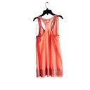 L Space  Swimsuit Cover Up Threads Vision Monica Wise Laser C Sheer Fringe Dress Photo 5