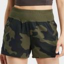 All In Motion  Green Camo High Rise Athletic Shorts M Photo 2