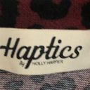 Harper Haptics by Holly  3X dark red and black lightweight sweater Photo 4