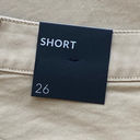 Lane Bryant NWT ~  Tan Khaki Short Shorts Foldable Cuff ~ Women's Plus Size 26 Photo 3