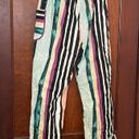 Red Carter NWT  Linen Blend Cabana Striped Pants Photo 2