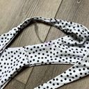 SheIn  polka dot ruffle high cut bikini set Photo 3