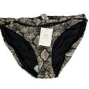 ANDIE  Swim The Riviera Belted Bikini Bottom Snake Print NWT size‎ Medium Photo 2