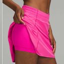 Lululemon Hotty Hot High Rise Skirt Long Sonic Pink size 4 NWT Photo 1