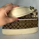 Coach Vintage  Legacy Satchel Brown Canvas & White Leather Bag VGUC #11140 Photo 8