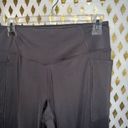 PINK - Victoria's Secret Victoria’s Secret PINK gray leggings pockets lovepink size L Photo 3