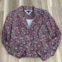 Tommy Hilfiger  floral fitted blazer size small Photo 6