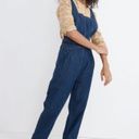 Madewell NWT  Women’s Tapered Overalls in Dunson Wash | Blue | 10 Photo 2