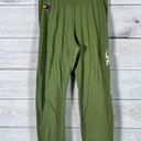 Aviator Nation  Womens Sweat Pants Sz S Green Pull On Training Workout Activewear Photo 0