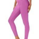Alo Yoga Alo 7/8 High-Waist Airlift Legging Electric Violet Hi-Rise Waisted Skinny Tights Photo 3