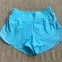 Lululemon 4” blue shorts Photo 0