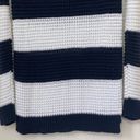 American Eagle  NEW Striped Loose Knit Long Length Jeggings Sweater ~ Size L Photo 7