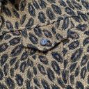 Coldwater Creek Vintage  Vest Tan Brown Leopard Animal Print Button Front Plus 2X Photo 6