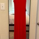 Olivaceous Red Dress Photo 0