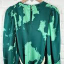 Alexis  x Target Green w/ Puff Sleeves Long Sleeve Rope Belt Tiered small Photo 1