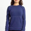 Oscar de la Renta NWT  Care Wear Small Womens Chest Port Access Hoodie Blue Photo 0