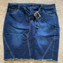 Ashley Stewart  women’s size 18 denim skirt Photo 1