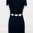 American Eagle Outfitters Black XS Knotted Cut Out Dress Photo 3