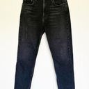 Reformation  Julia High Cigarette Jeans Pacific Wash Black Size 28 Photo 0