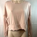 Balance Collection  Athletic Crop Mesh‎ Cutout on Sleeve Size Small Photo 6