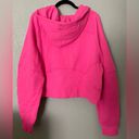 Lululemon NWT  Scuba Oversized Half Zip Hoodie Jacket Sonic Pink Size M/L Photo 3